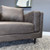 Canberra Sofa Chaise & Armchair - Left Hand Facing - Highland Slate