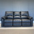 Kentucky 3 Seater & 2 x Recliner Suite - Black Leather