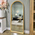 Oak Arched Mirror