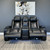 Cinema Power 3 Seater, 2 Seater, Recliner - Black