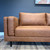 Canberra Sofa, Loveseat, Armchair & Ottoman - Highland Buff