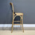 Cross Bar Stool - Natural - Set of 3