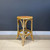 Victoria Round Bar Stool Natural - Set of 3