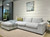 Davenport Sofa Chaise - Limestone