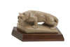 Penn State Elms Collection Official  Nittany Lion Statue on Elm Wood Base