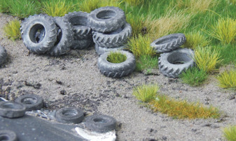 Juweela 28235 - OLD TRACTOR TYRES (H0) 10GR