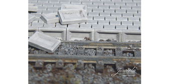 Juweela 28348 - Railway platform edges  (H0) 260 un