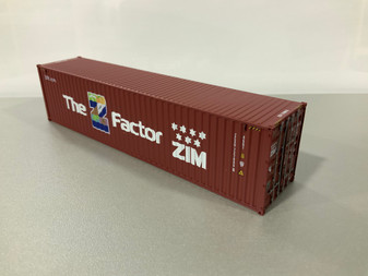 PT TRAINS 840050.1 CONTAINER 40ft ZIM Z FACTOR (H0)
