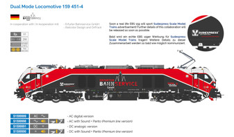 SUDEXPRESS S1599990 BAHNSERVICE (DCC SOUND PREMIUM)(H0)