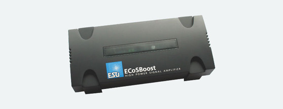 ESU 50012 ECoSBoost ext. booster, 7A, MM/DCC/SX/M4, set with power supply 120-240V, EURO