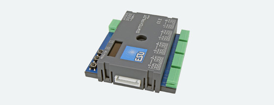ESU 51831 Gauge Neutral SwitchPilot 3 Plus, 8x accessory decoder, DCC/MM, OLED
