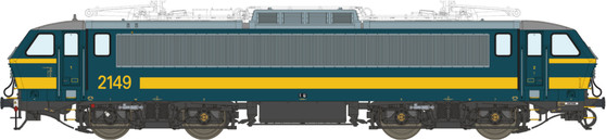 LS MODELS 12078  Electric locomotive HLE 2149 of the SNCB, epoch VI (DC)(HO)