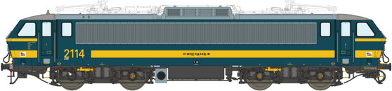 LS MODELS 12077 Electric locomotive HLE 2114 of the SNCB, epoch VI (DC)(HO)