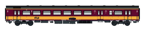 LS MODELS 44265 Passenger car ICR 2.KL. BKD of the NS, era VI, Benelux (DC)(HO)