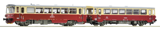 ROCO 70380 - 70380 - Diesel railcar 810 365-7 with trailer, ZSSK (DC)(H0)