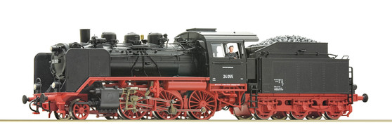 ROCO 71213 - Steam locomotive 24 055, DB (DC)(HO)