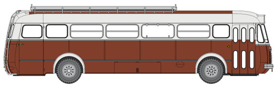 REE CB-139 Renault R4190 Red Bus – “LES TRANSPORTS LENSOIS” (62) (H0)