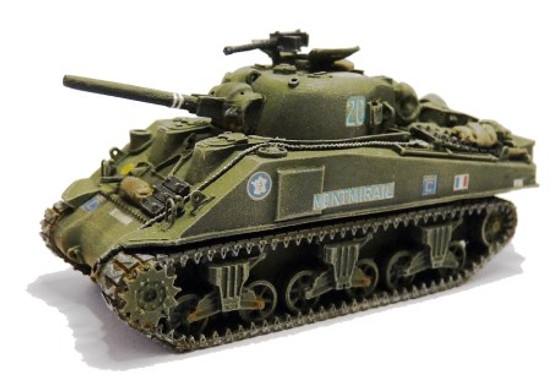 REE AB-016 SHERMAN M4A2 "MONTMIRAIL" 501RCC 2ESC - 388.013 (H0)