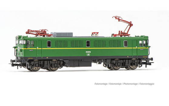 ELECTROTREN HE2018 RENFE,  4-axle electric locomotive class 279, original green-yellow livery, ep. III (DC)(HO)