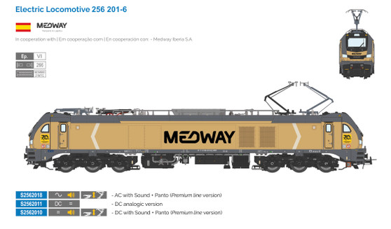 SUDEXPRESS S2562011 MEDWAY 256201-6 (DC)(H0)