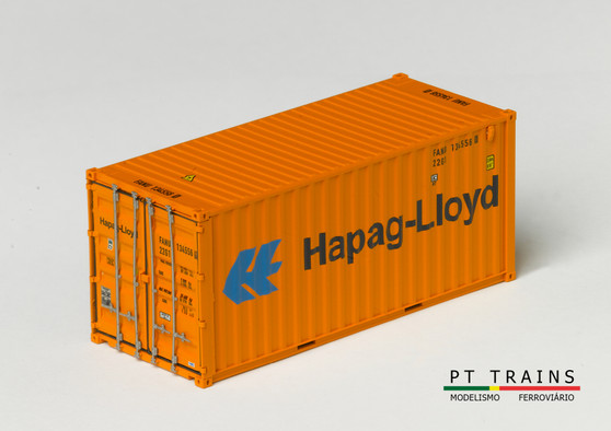 PT TRAINS 820018 CONTAINER 20ft HAPAG-LLOYD (H0)