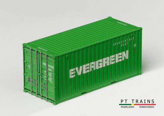 PT TRAINS 820037 CONTAINER 20ft EVERGREEN (H0)