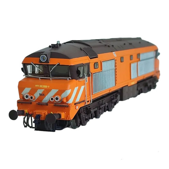 ARLO MICROMODEL AL1905 ALSTHOM LOCOMOTIVE CP 1905 (WHITOUT LOGO) (DC)(H0)