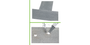 Juweela 28279 - Flexway plates 40x40 light grey  (H0) 1un