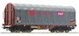 ROCO 76450 - Sliding tarpaulin wagon, Ermewa (DC)(HO)