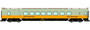 LS MODELS 16007  RESTAURANT CAR, YELLOW/GREY, LUFTHANSA AIRPORT EXPRESS, COMPLEMENTARY ELEMENT (DC)(HO)