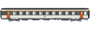 LS MODELS 41250 3-piece. Car set VU + VTU + VTU of the SNCF, epoch IV (DC)(HO)