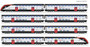 ROCO 7710007 -8-piece set: Long-distance double-deck train RABe 502, SBB (DCC SOUND)(H0)
