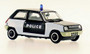 REE CB-144 Renault R5 TL 1972 car - POLICE "Pie" (H0)