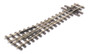 PECO SL-E495 Turnout (Mainline Sleepers), Medium Radius, Right Hand (DC)(HOe)