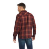 ARIAT HILLER RETRO SNAP PLAID RED - MENS SHIRT  - 10042366