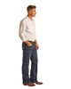 ROCK & ROLL PISTOL STRAIGHT FLEX DARK WASH - MENS JEANS  - RRMD1PRYWL