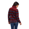 ARIAT PRESCOTT FLEECE DARK RED - LADIES JACKET  - 10041819