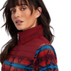 ARIAT PRESCOTT FLEECE DARK RED - LADIES JACKET  - 10041819