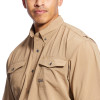 ARIAT REBAR MADE TOUGH VENTEK KHAKI - MENS SHIRT  - 10025384