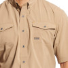 ARIAT REBAR MADE TOUGH VENTEK KHAKI - MENS SHIRT  - 10025384