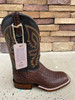 ANDERSON BEAN BOOT CHOCOLATE LUX CAIMAN DEERCOW - BOOT MENS WESTERN - 336758