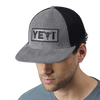 YETI STEER FLAT BRIM GRAY - HATS CAP  - 21023003938