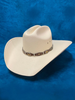 LARRY MAHAN 10X OPLIN BROWN - HAT STRAWS  - MS2442OPLX40