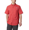 COLUMBIA LOW DRAG OFFSHORE SUNSET RED - MENS SHIRT  - 1540071683