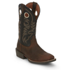 JUSTIN  ROASTED BLACK WATER BUFFALO - BOOT MENS WESTERN - SE7612