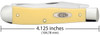 CASE YELLOW SYNTHETIC CS TRAPPE - ACC KNIVES  - 00161
