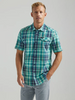 WRANGLER ATG TIDEWATER PLAID PRINT - MENS SHIRT  - 112333849