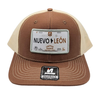 CACTUS RANCH NUEVO LEON LICENSE PLATE BROWN - HATS CAP  - NVLBRNKHI