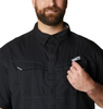 COLUMBIA LOW DRAG EXTENDED SIZES BLACK - MENS SHIRT  - 1540073683