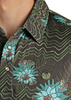 PANHANDLE SLIM TROPICAL PRINT KNIT SNAP - MENS POLO  - PPMT51R0W6